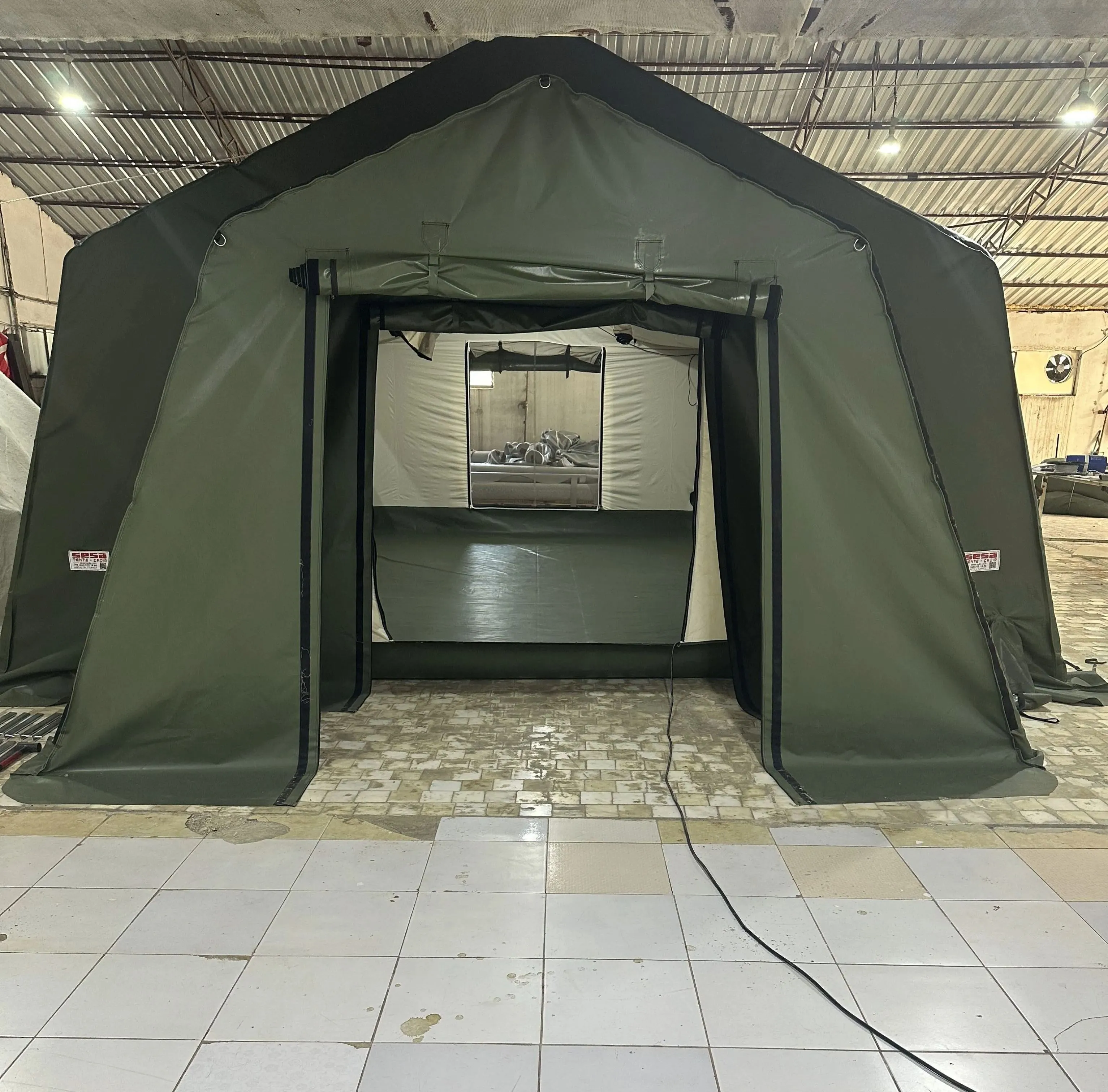 ASKERİ ÇADIR İSKELETLİ MODEL NATO